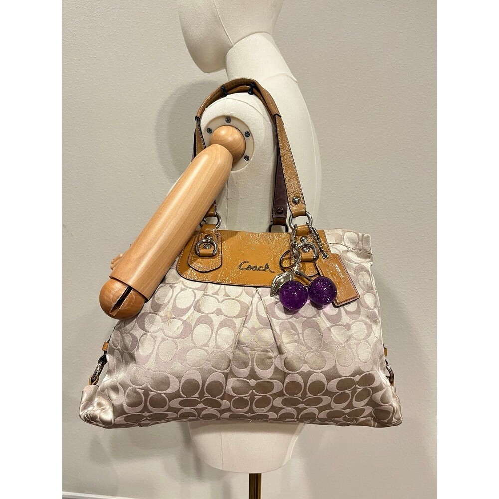 Coach Ashley Signature Carryall Handbag